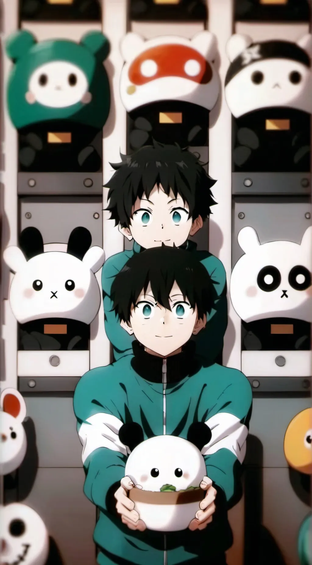 ai character: mha pity party  background