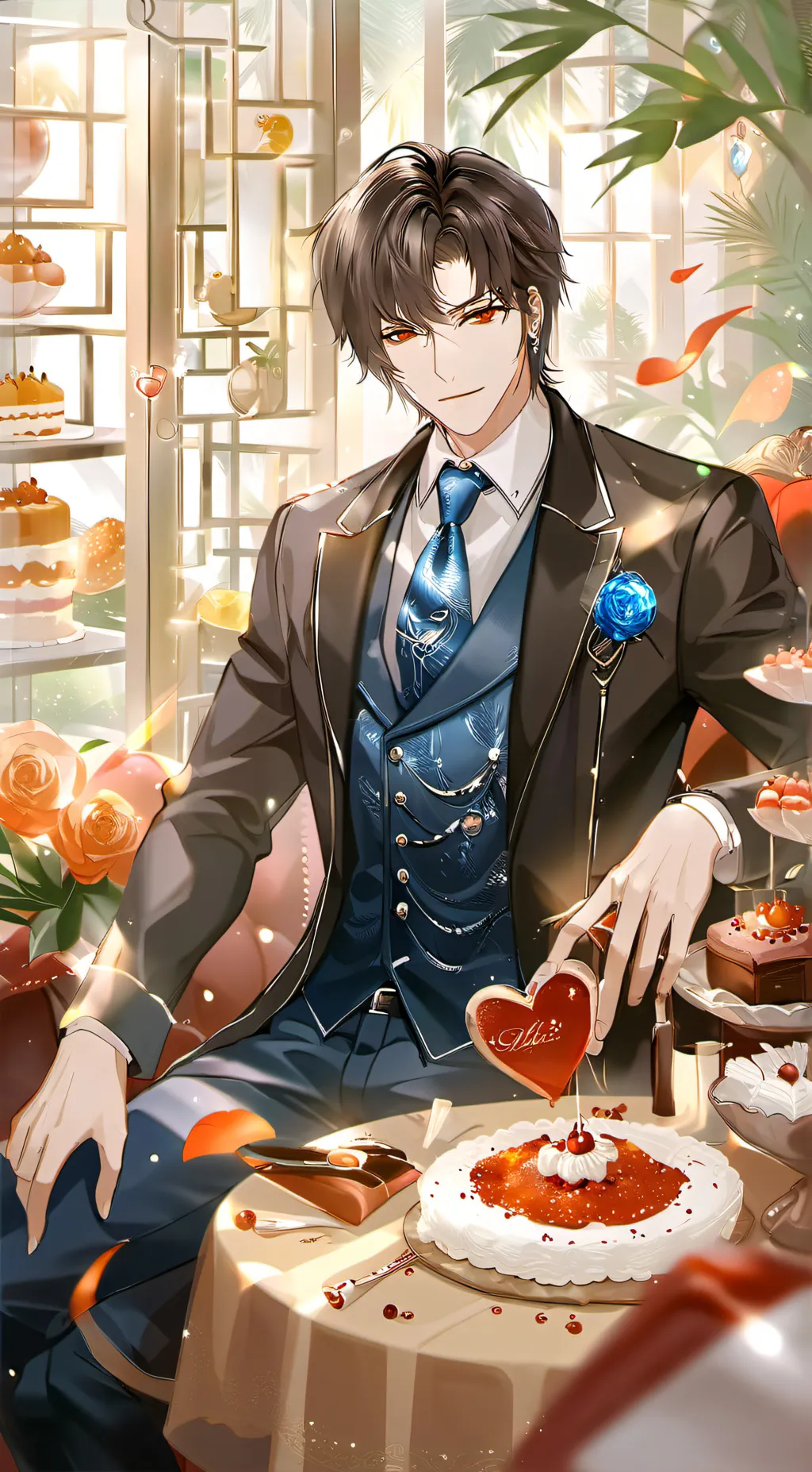 ai character: Jordan  background