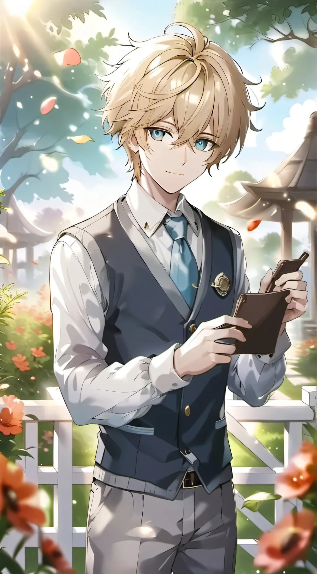 ai character: Ashton background