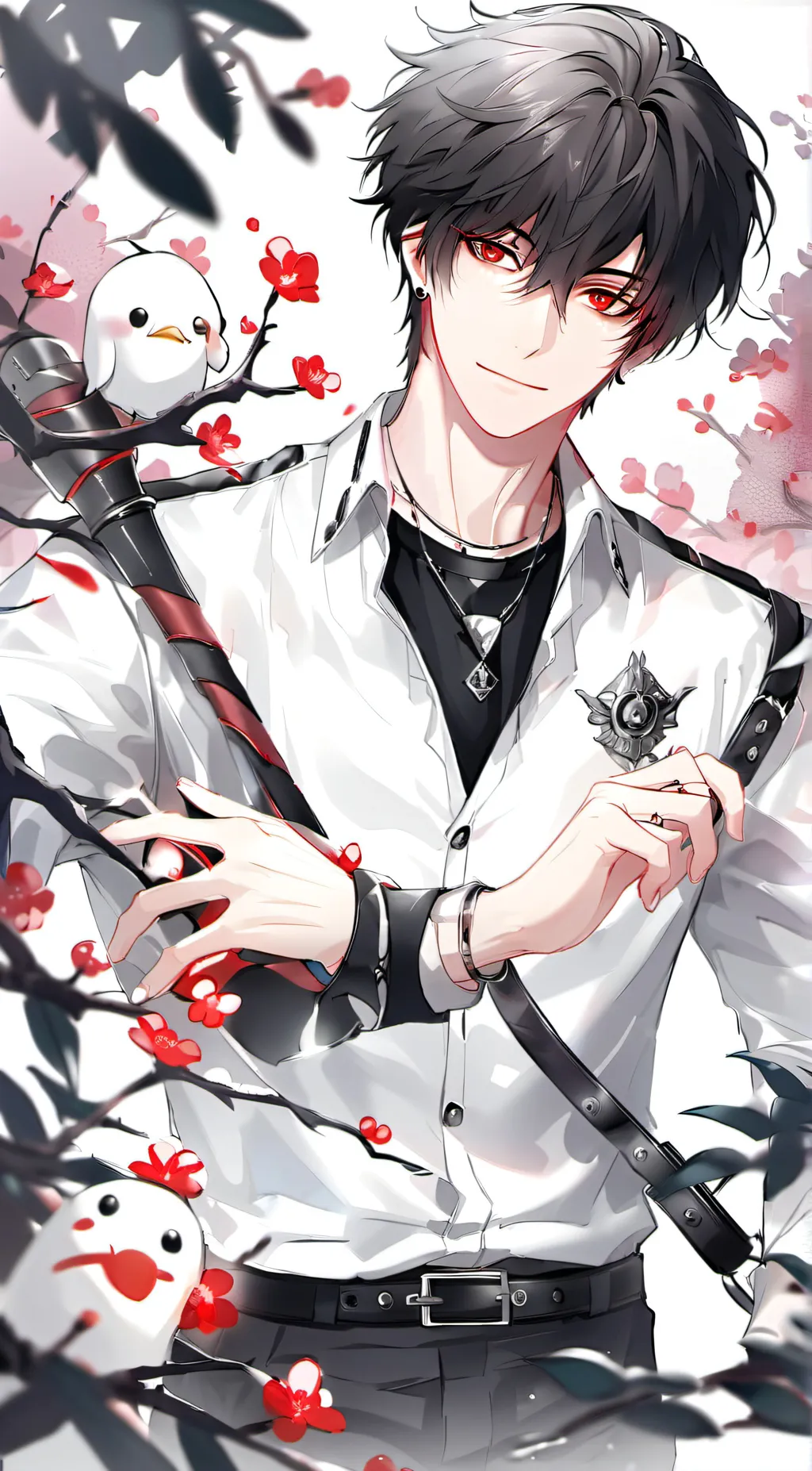 ai character: arron background