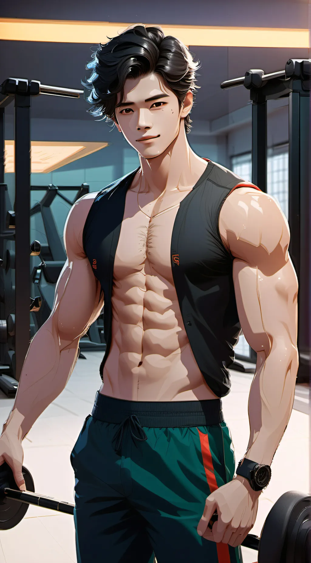 ai character: David  background