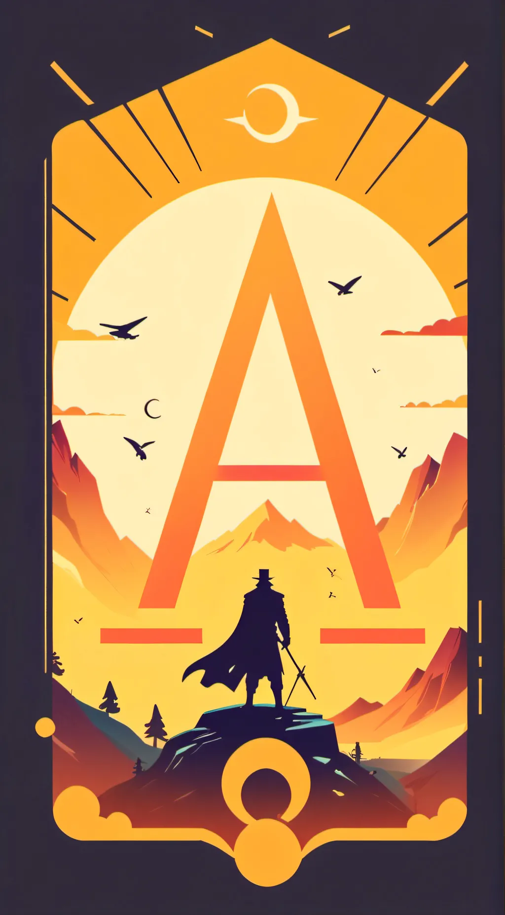 ai character: Alphabet  background