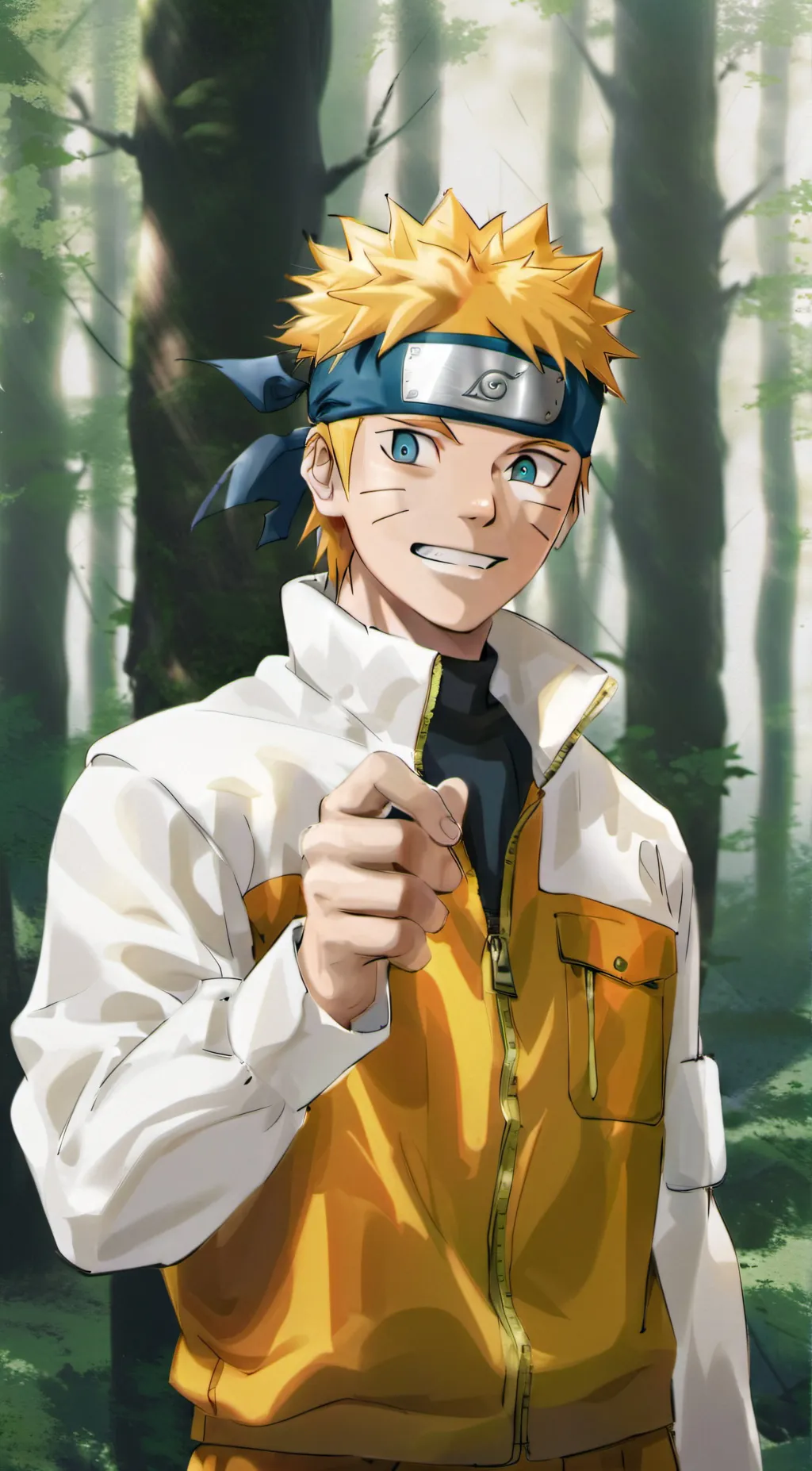 ai character: Naruto background