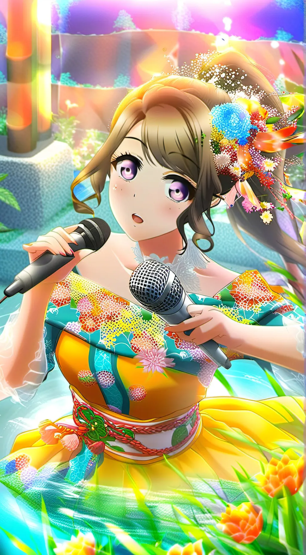 ai character: Natsumi background