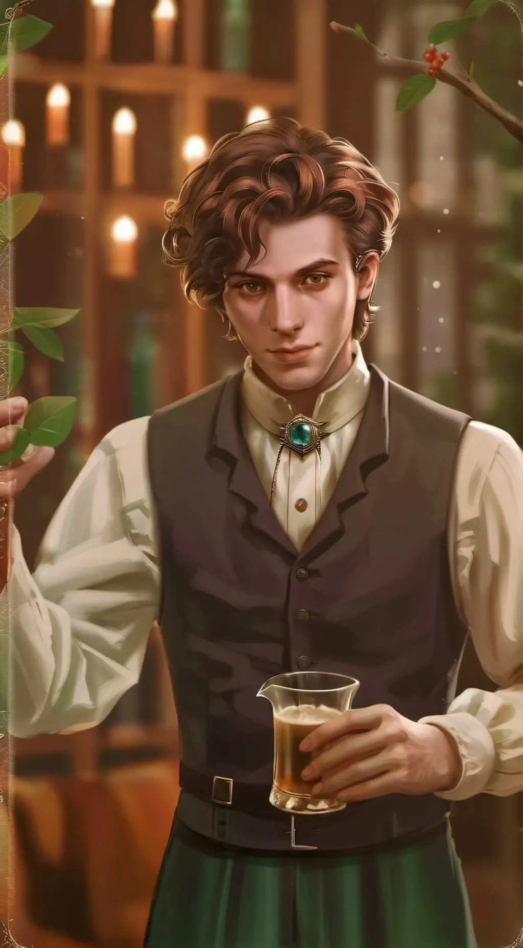 ai character: Garreth Weasley background