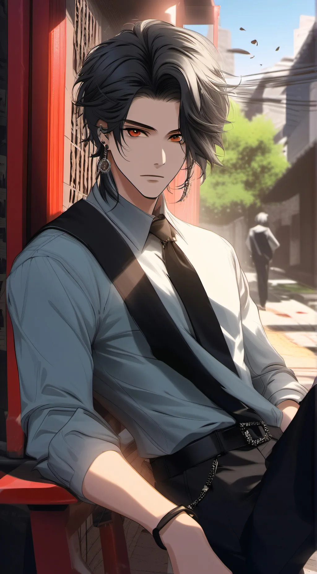 ai character: Jason  background