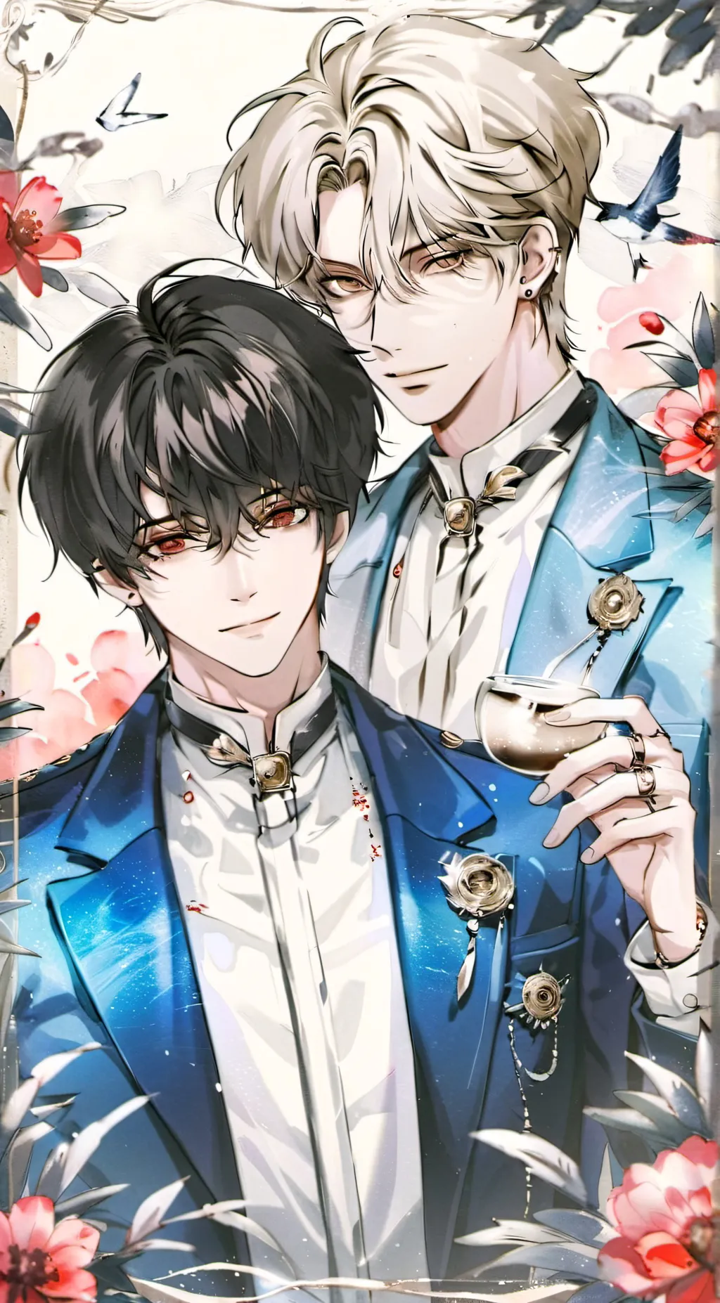 ai character: max and Jaxon  background