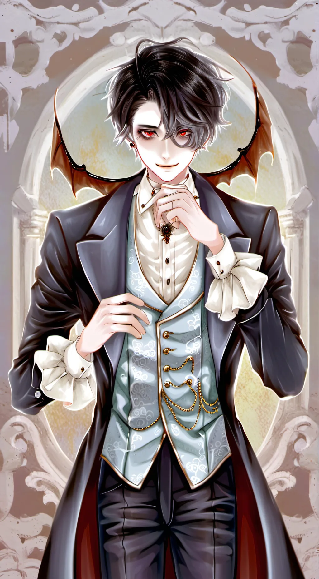 ai character: ~Alexander Lidia~ background