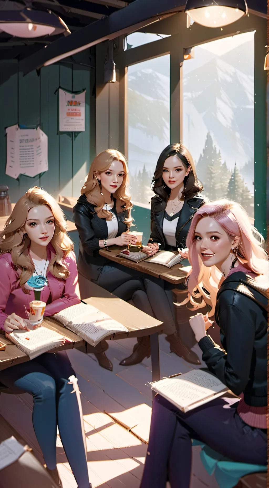 ai character: mean girls  background