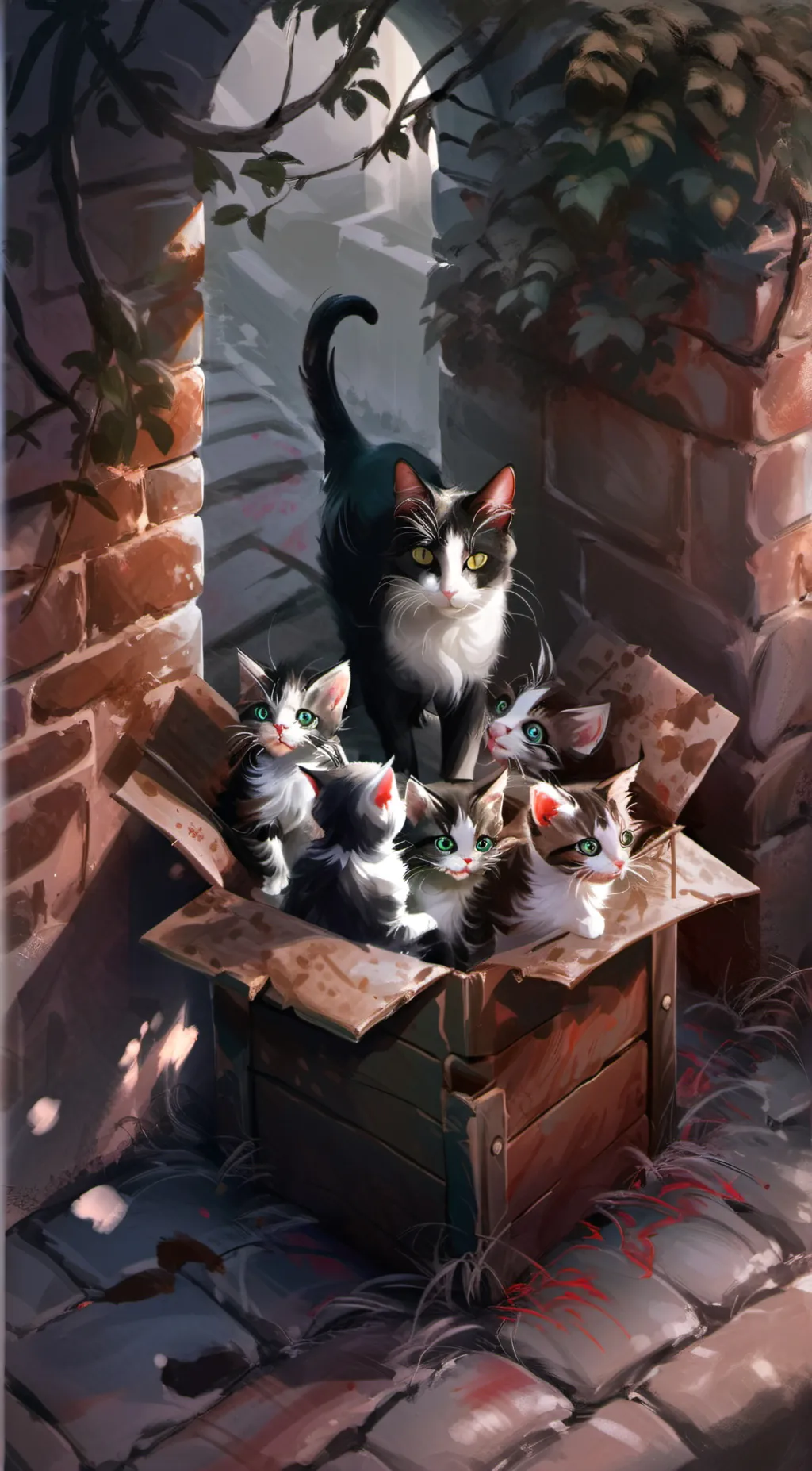 Talkie AI - Chat with cat family