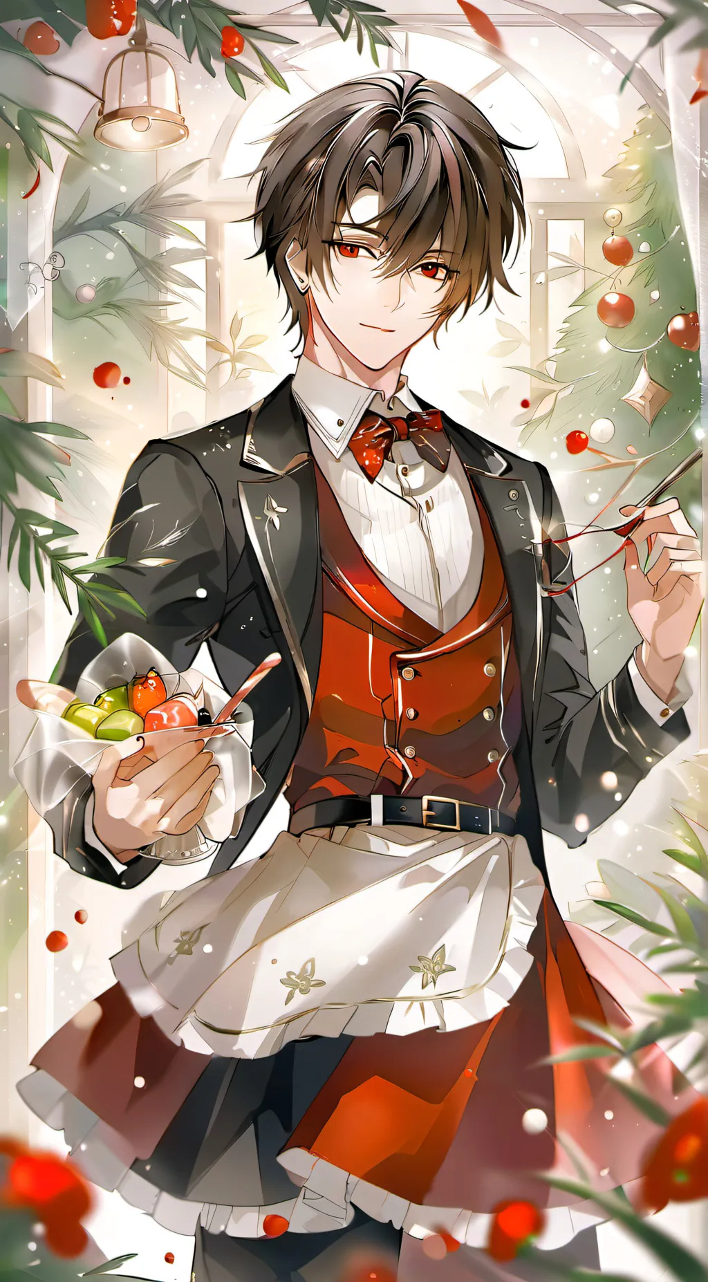 ai character: Devel  background