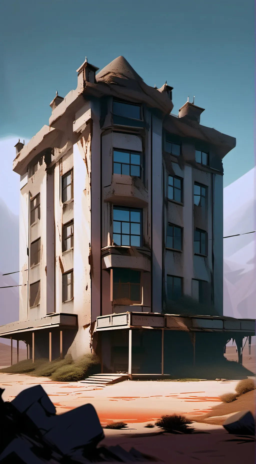 ai character: Hazbin Hotel :)  background