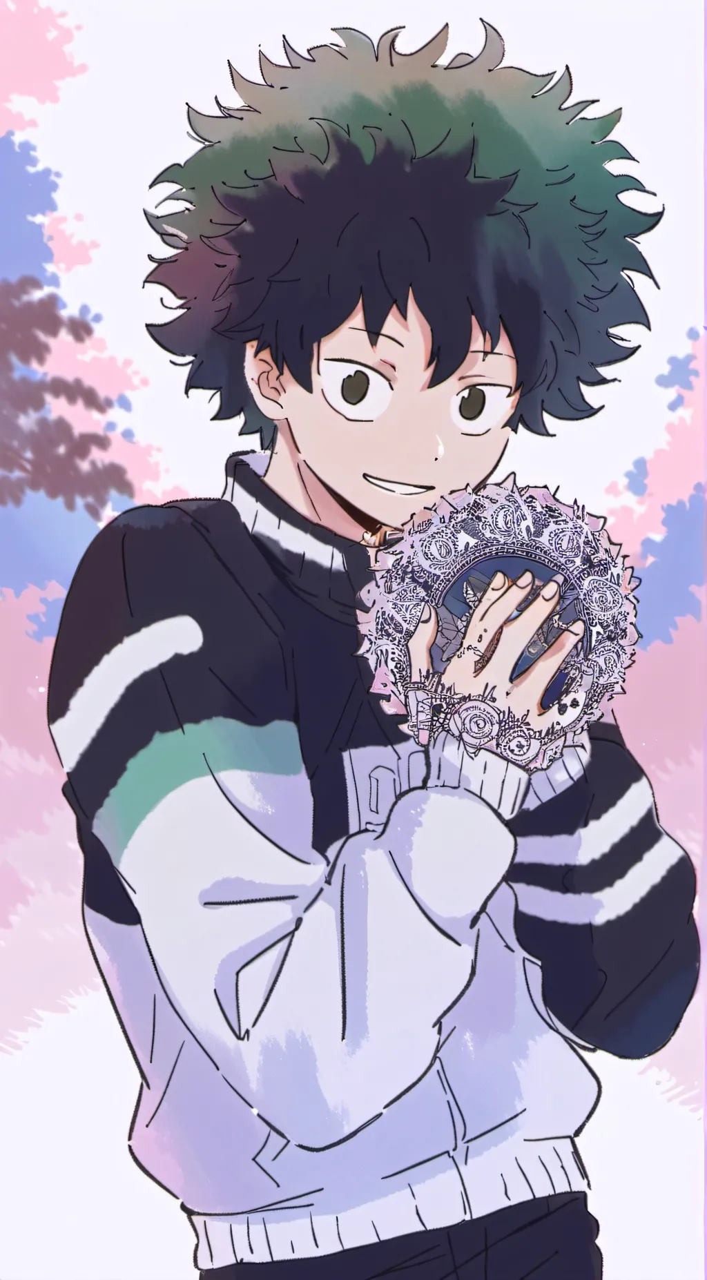 ai character: Izuku Midoriya background