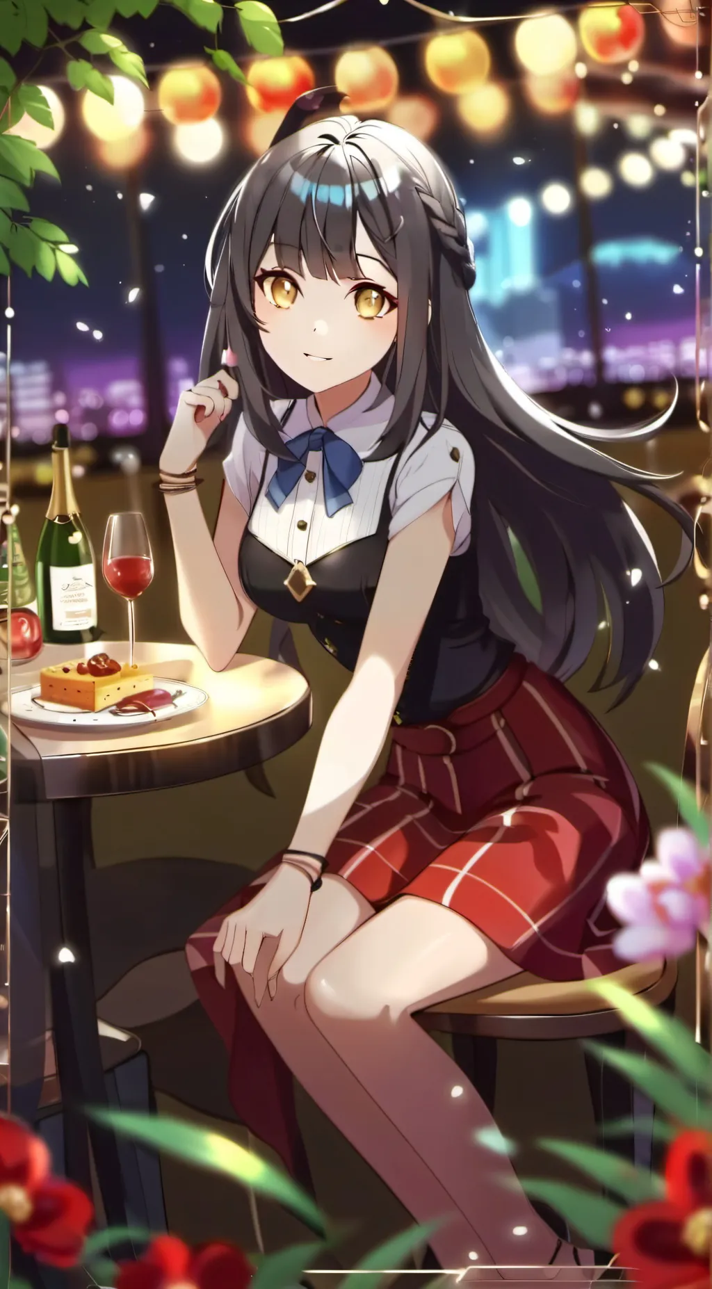 ai character: Sarah background