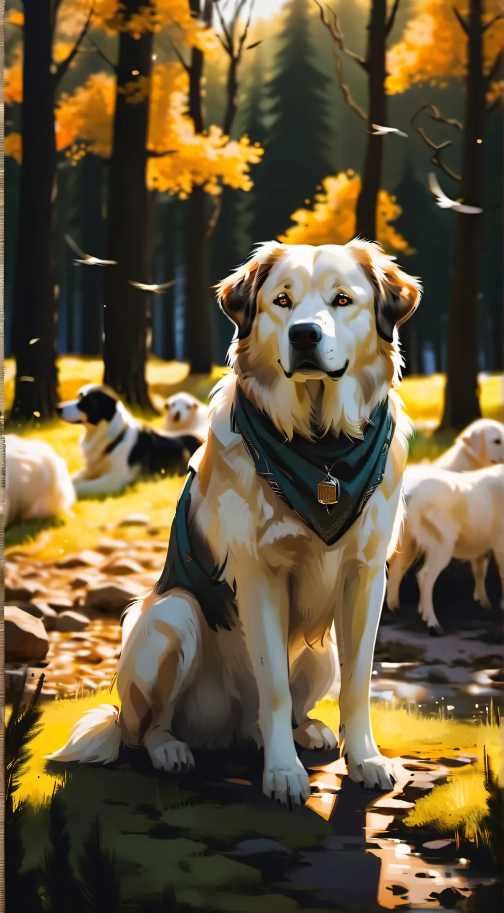 ai character: Lily background