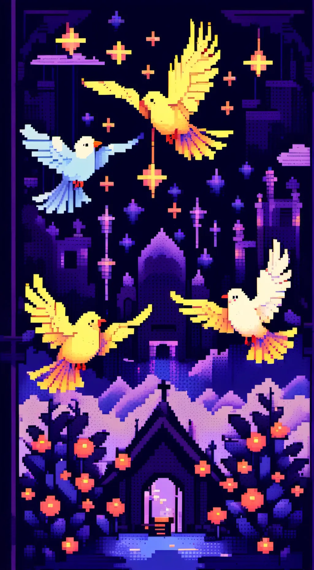 ai character: pineapple + ocean background