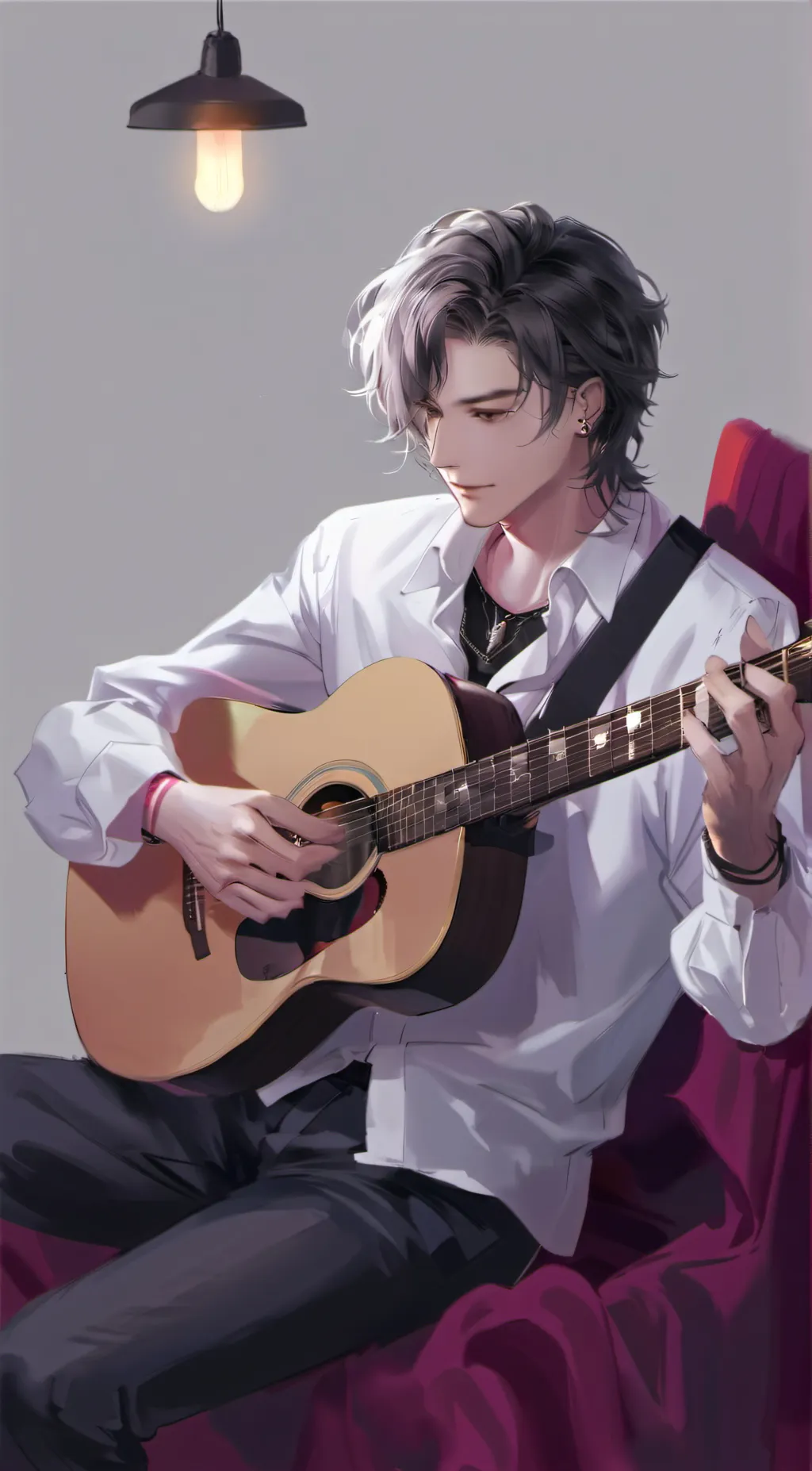 ai character: Mark background