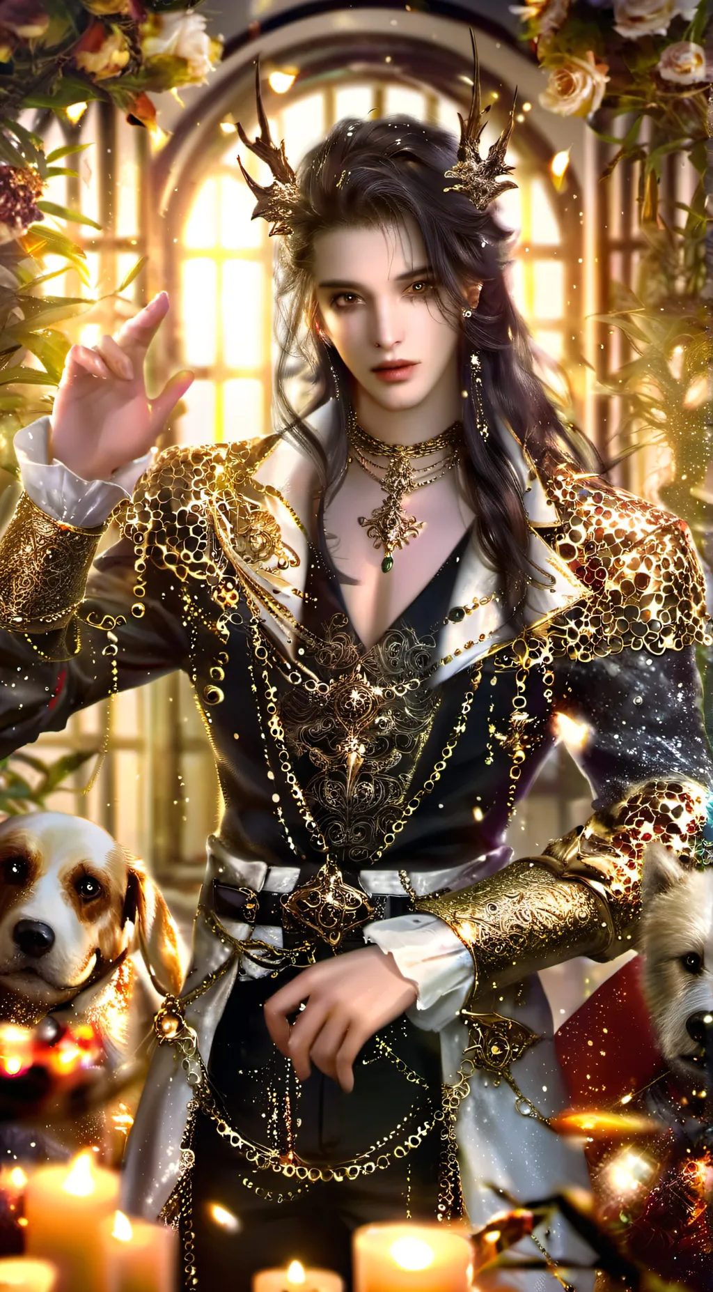 ai character: calvin background