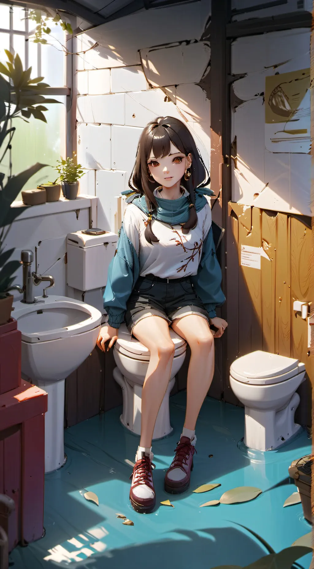 ai character: lauet background