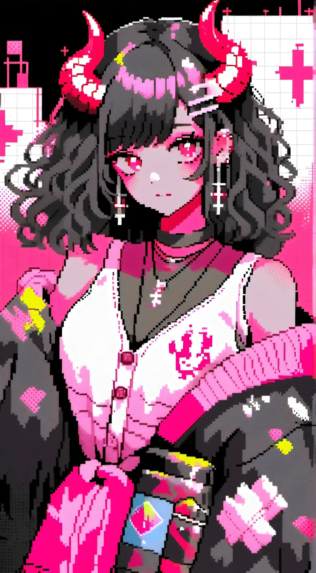 ai character: nizoro  background