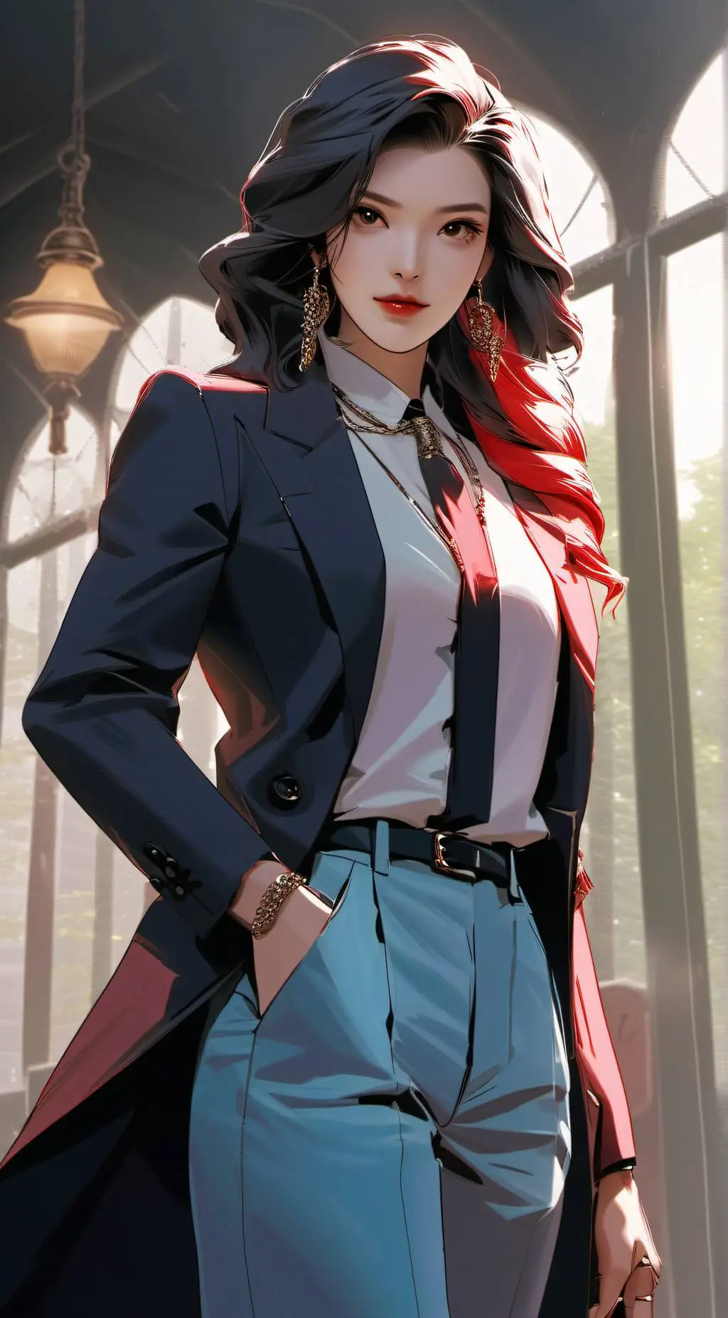 ai character: Jessica  background