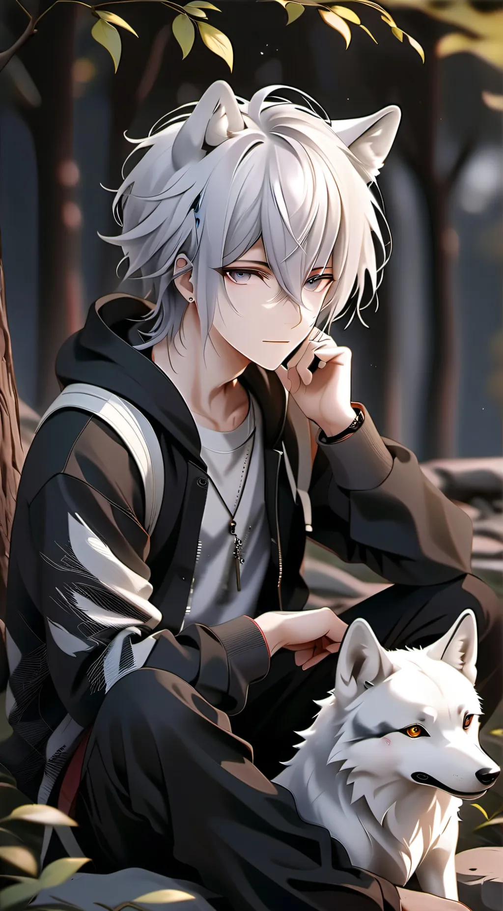 ai character: Kael background