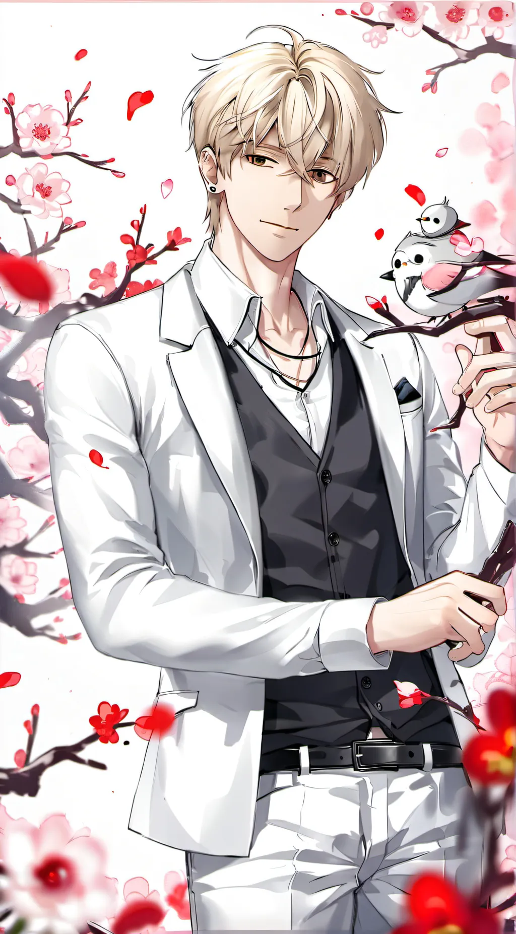 ai character: Mark background