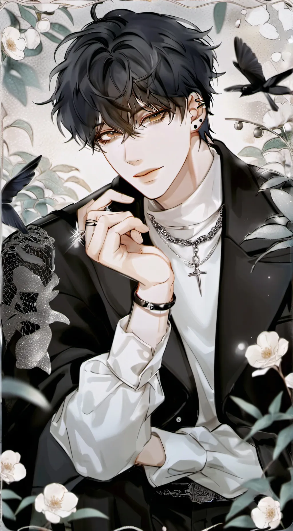 ai character: Ray background