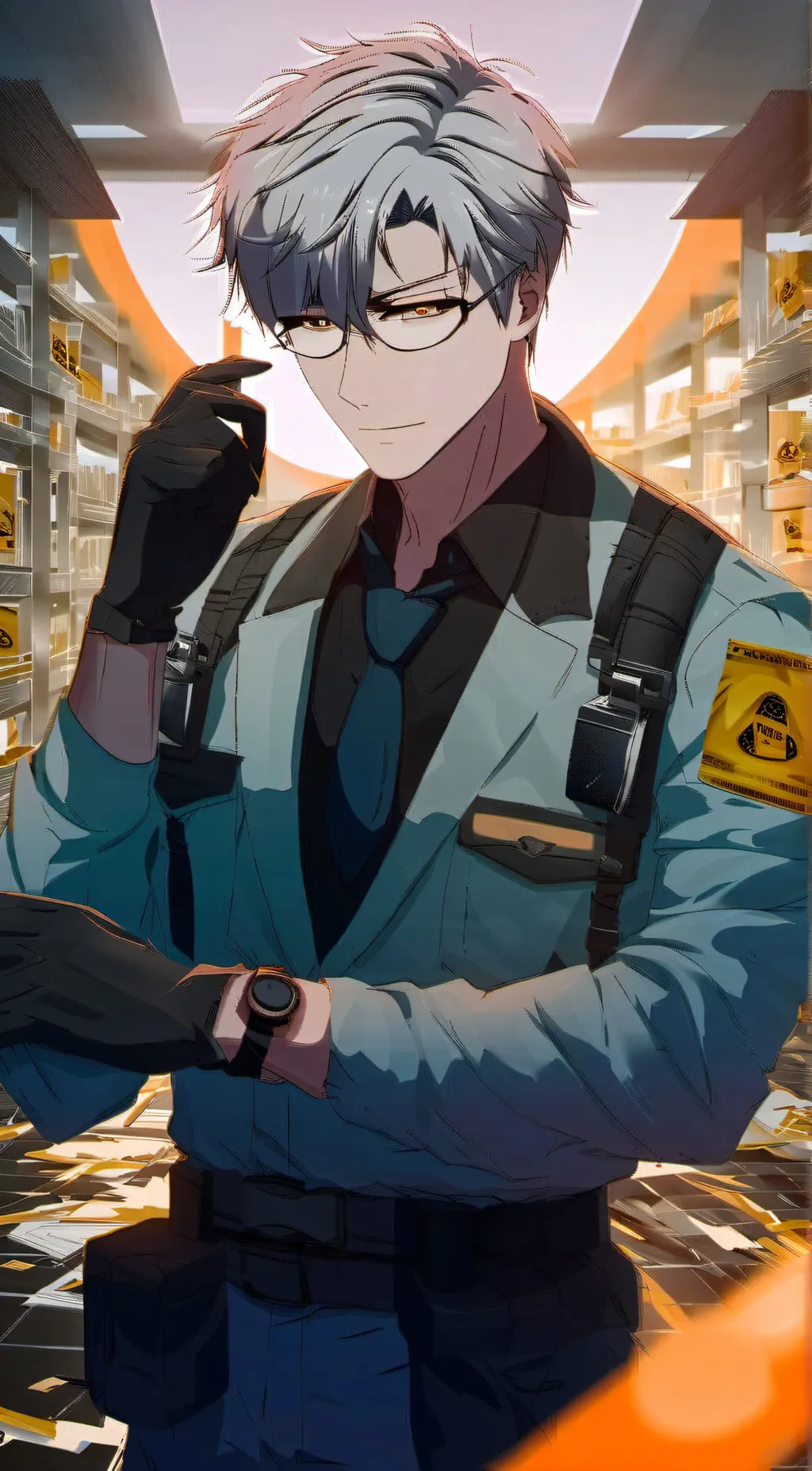 ai character: Jason  background