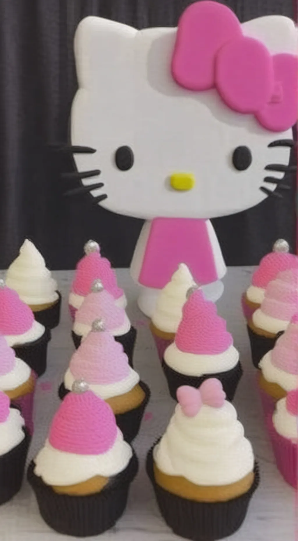 ai character:  hello kitty 💕🦄🤘🏻 background