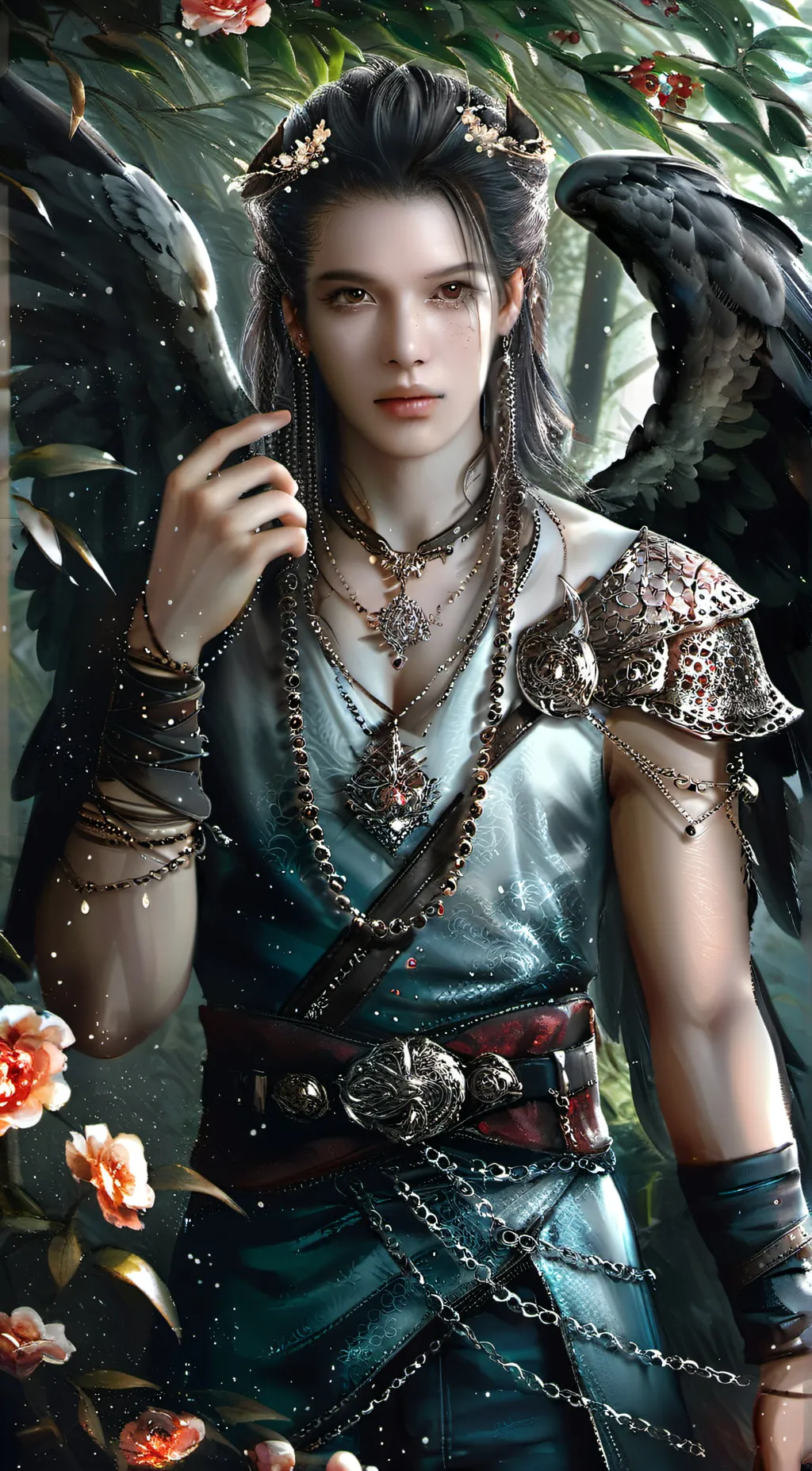 ai character: rayyan background