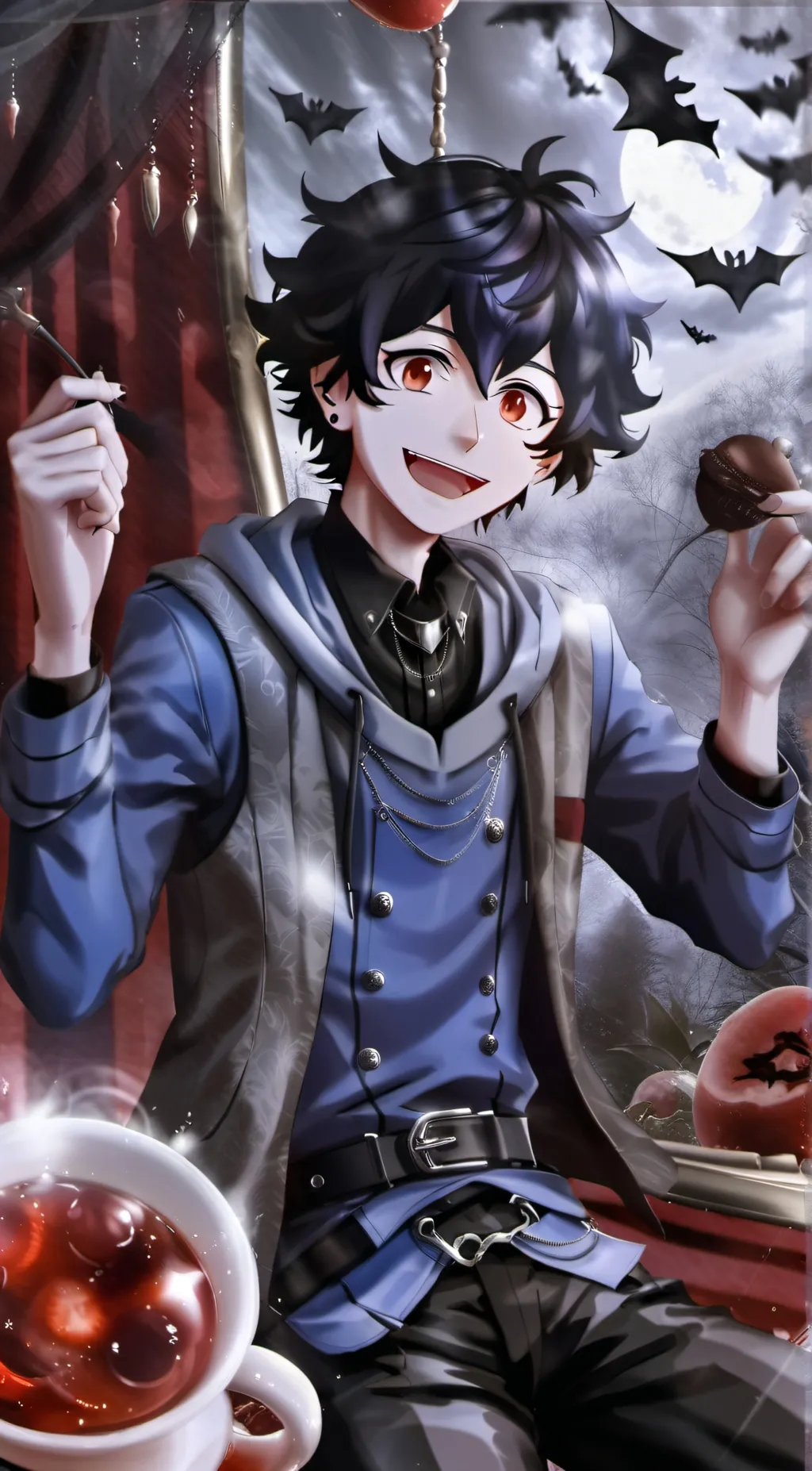 ai character: william background