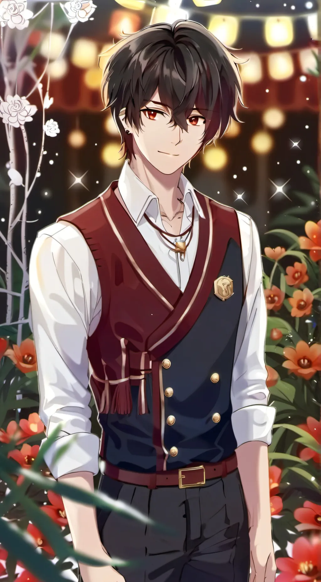 ai character: Leo background