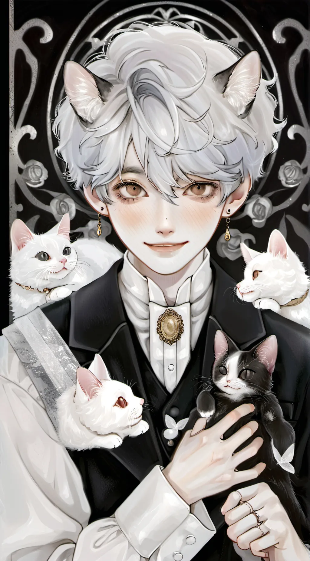 ai character: Max background