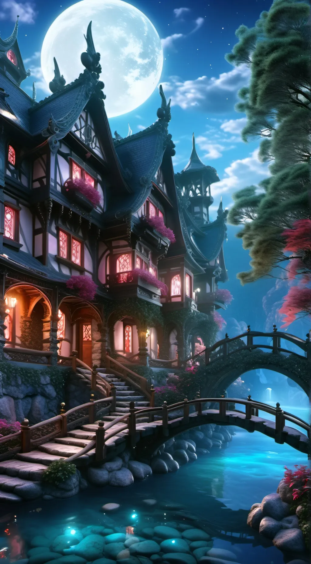 ai character: angel d background