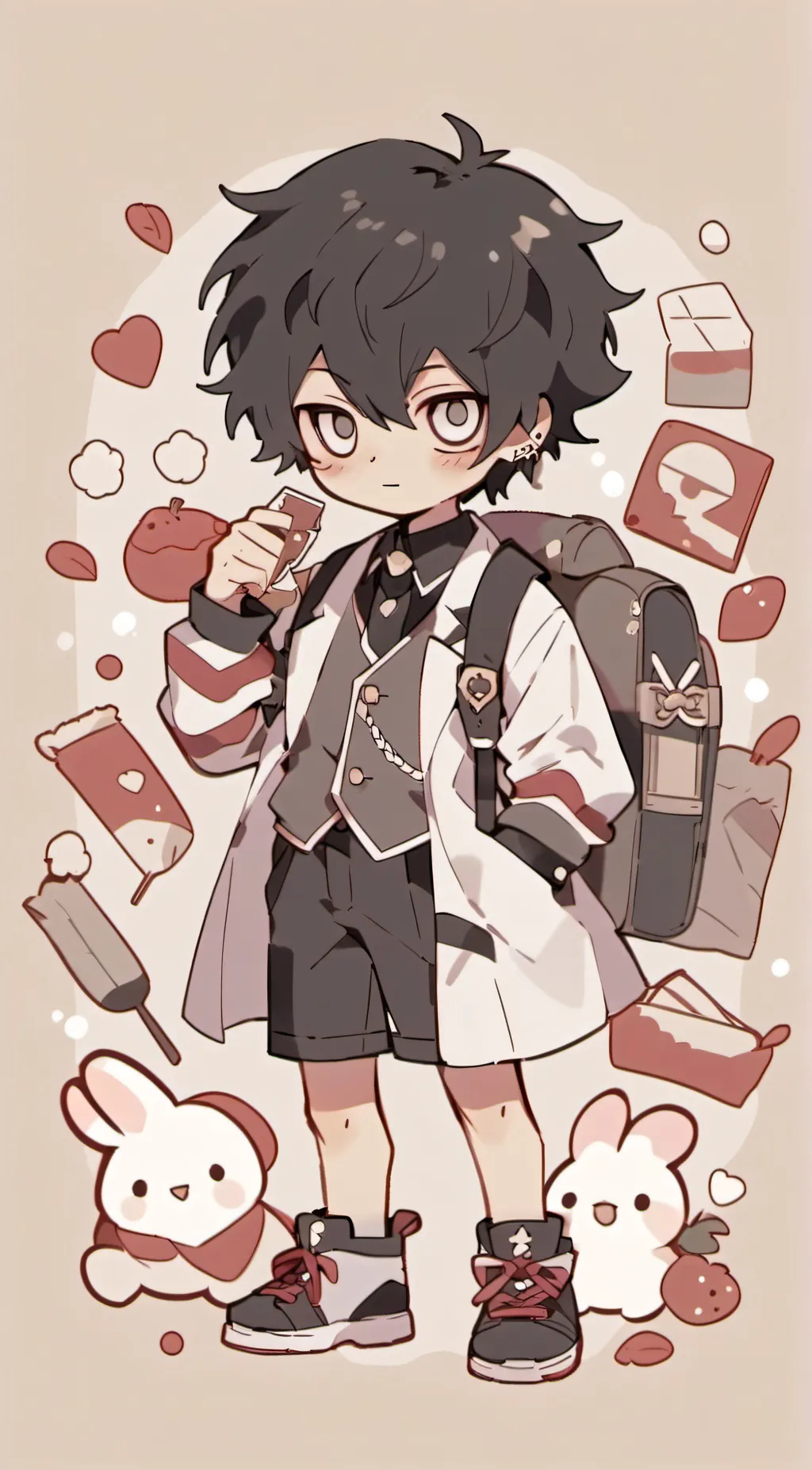 ai character: Dabi background