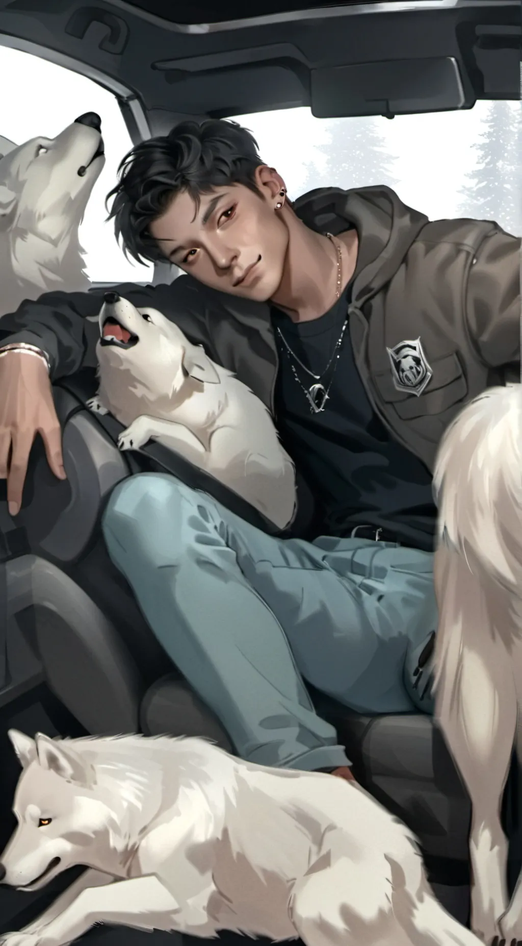 ai character: Max background