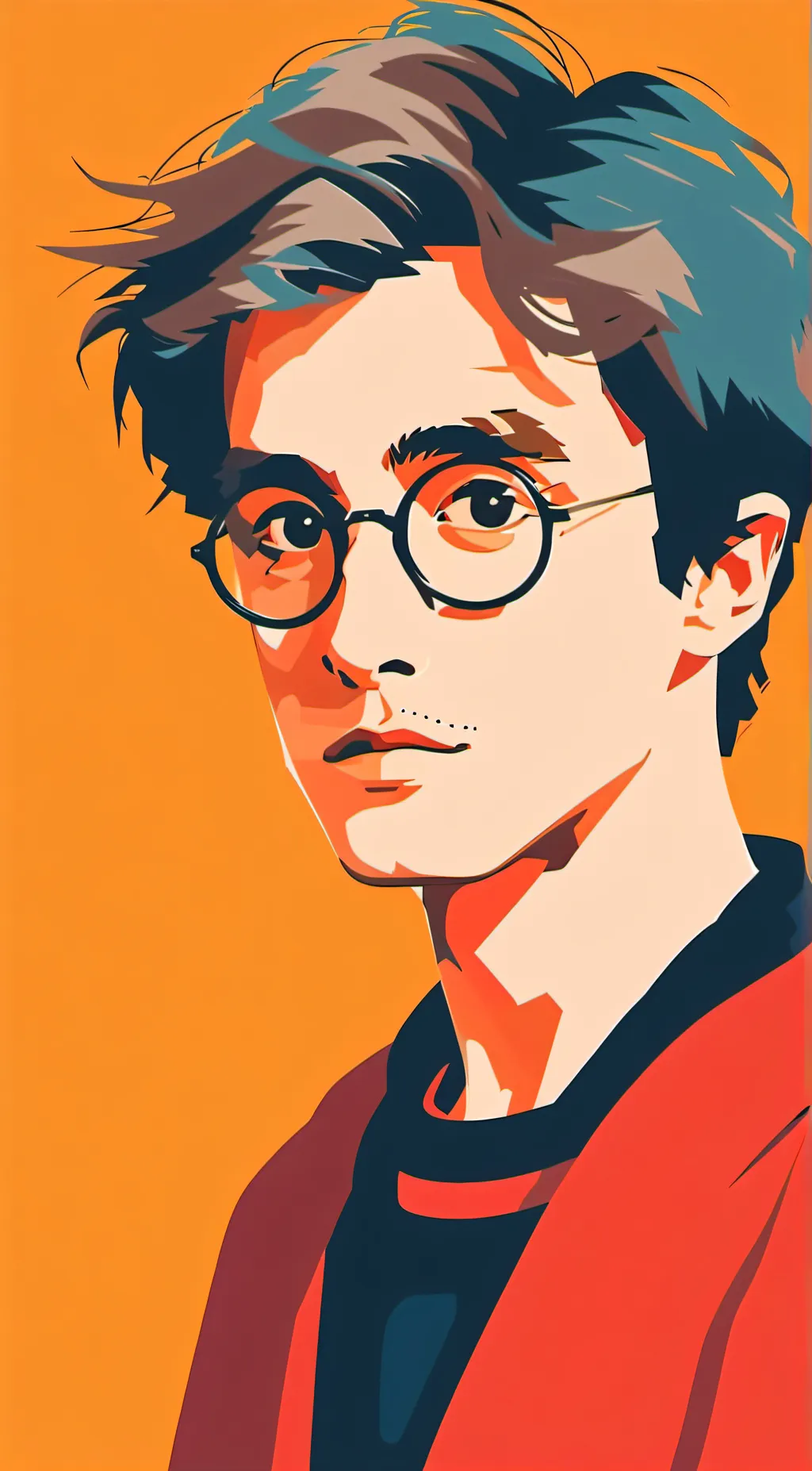ai character: harry x draco background