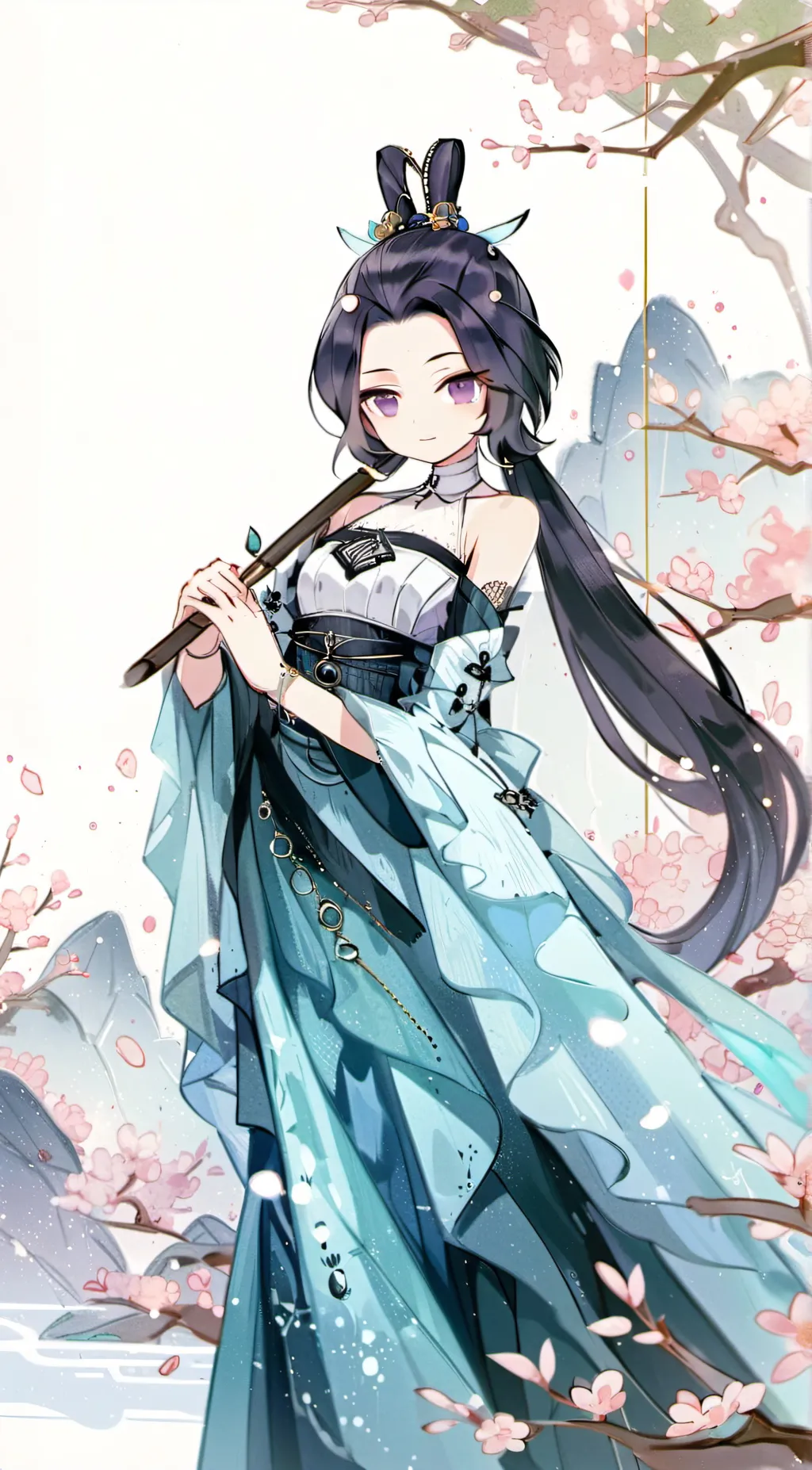 ai character: Shinobu  background