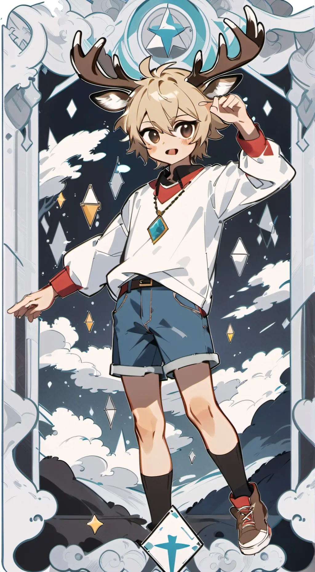 ai character: Deri Jeniko background