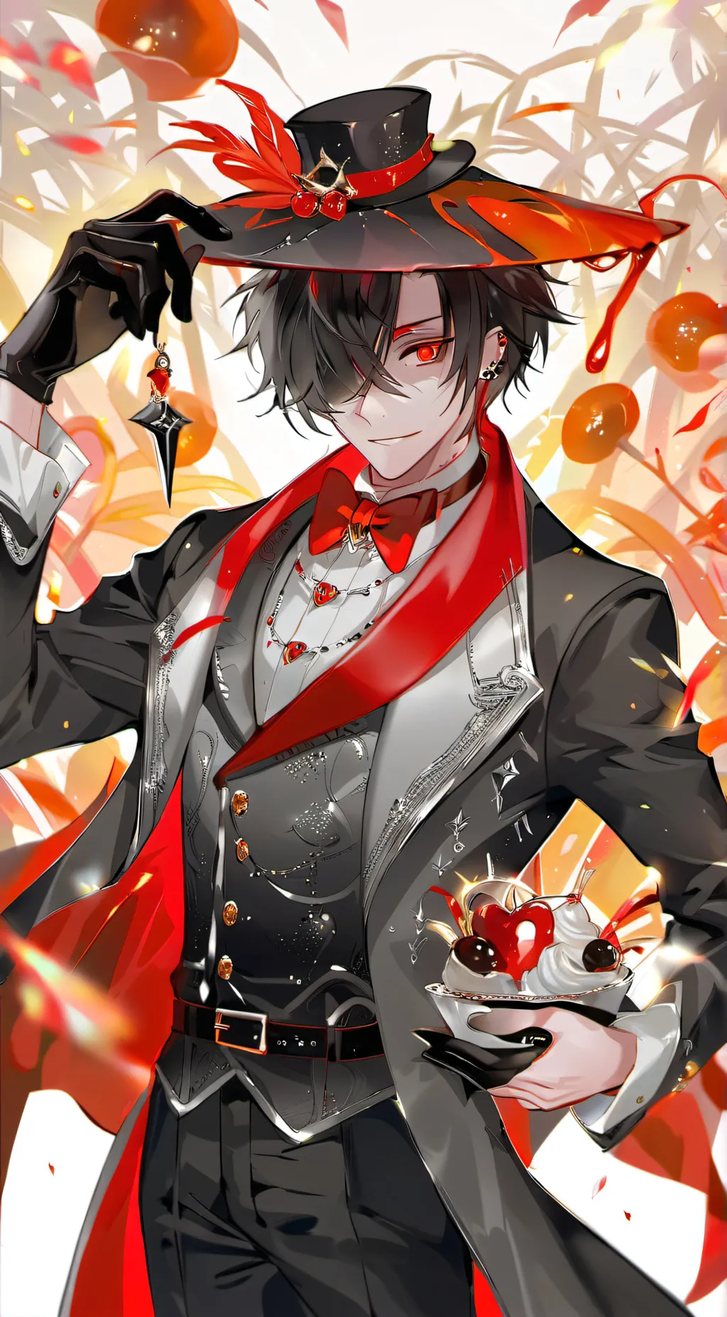 ai character: >•Alastor•< background