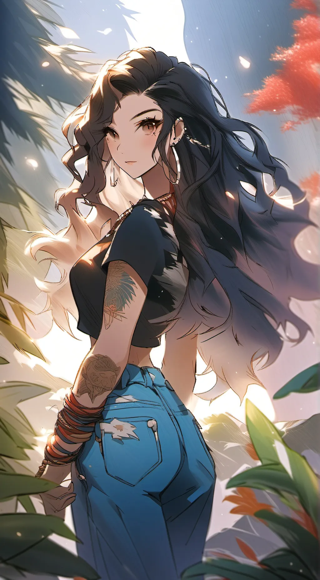 ai character: kiara background