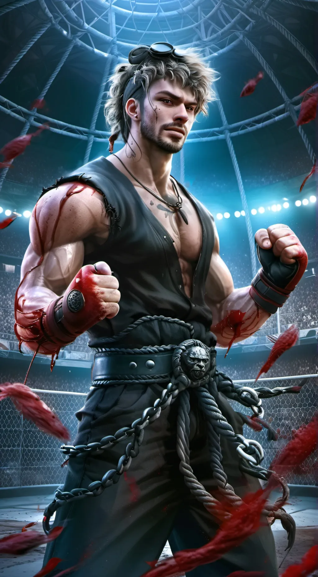 ai character: Skar background