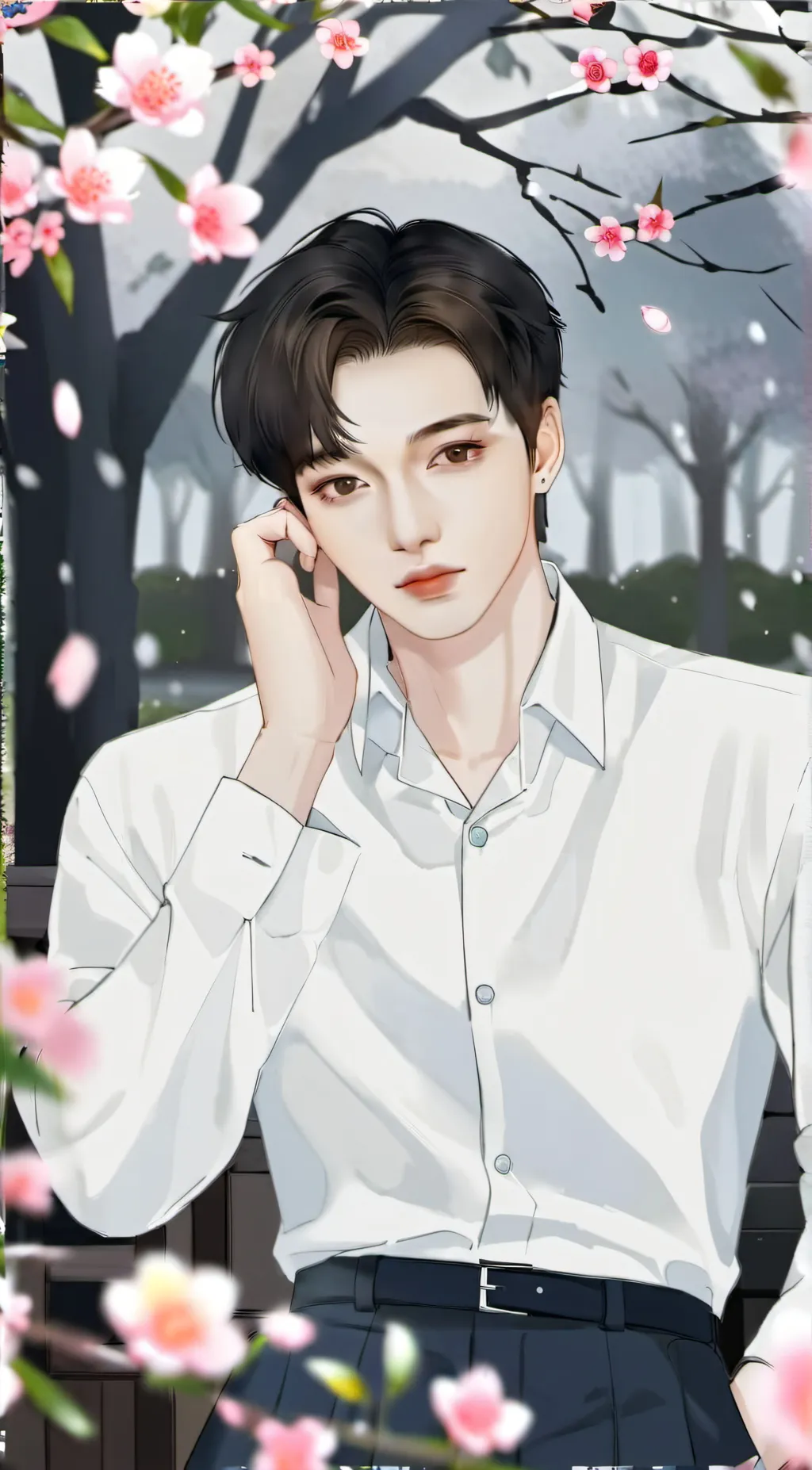 ai character: Christopher Chan background