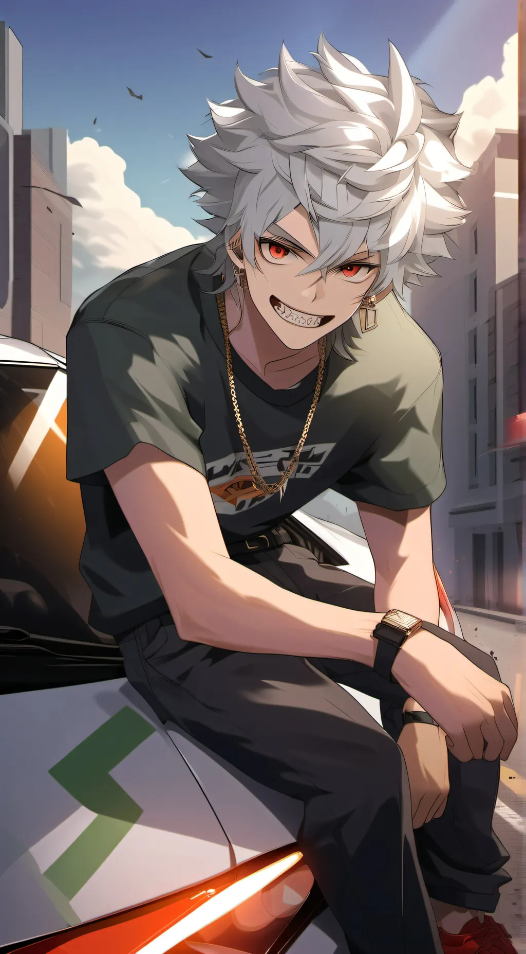 ai character: Drake background