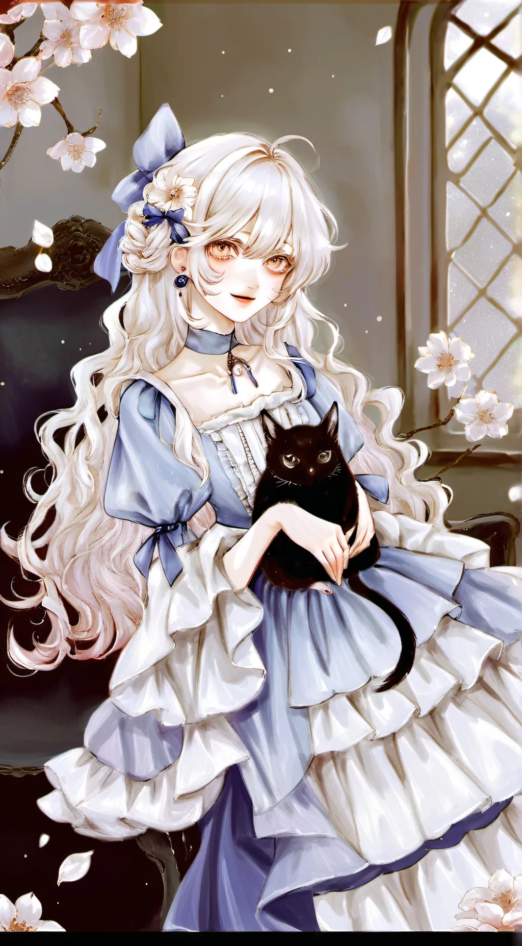 ai character: hola pooikes background