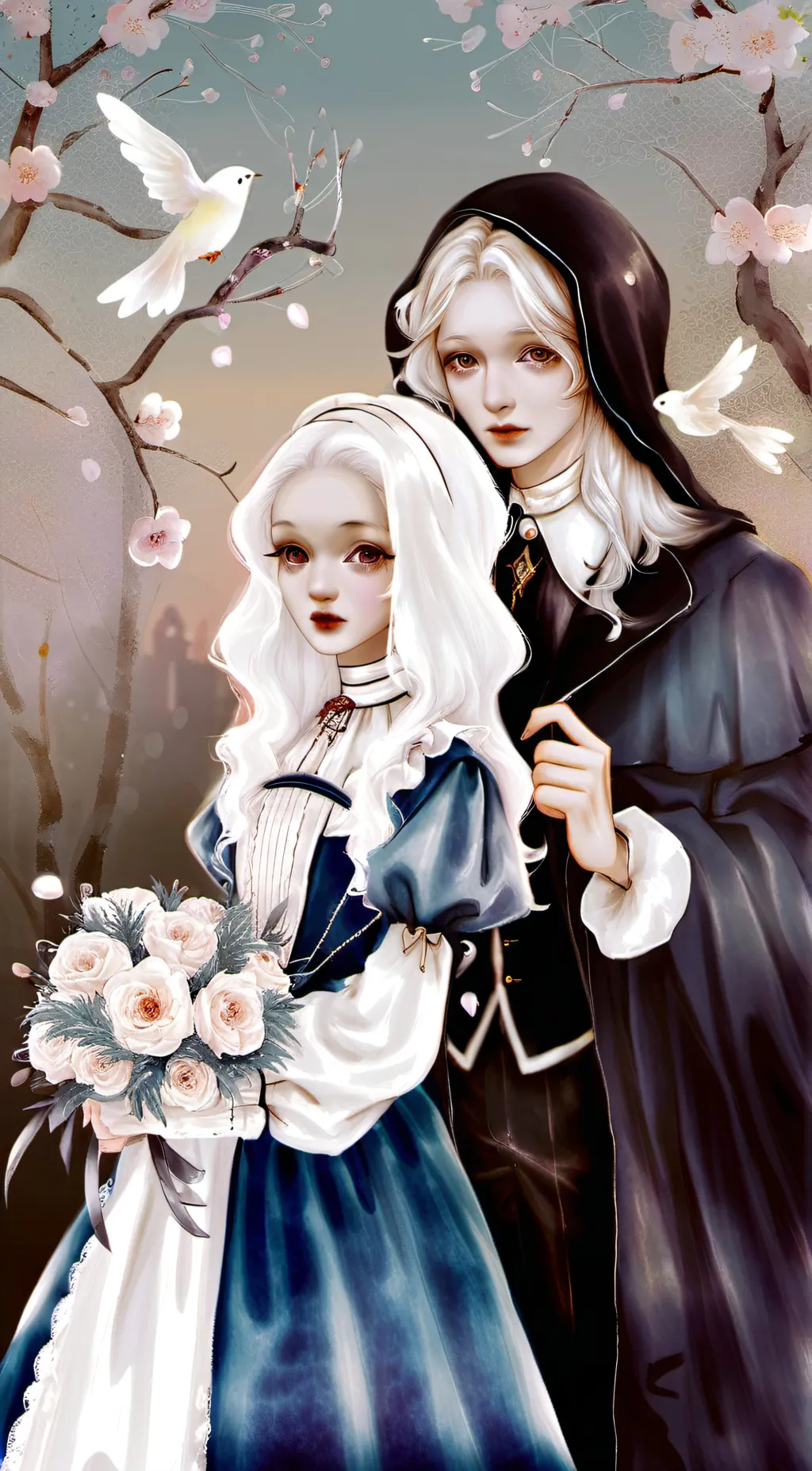 ai character: Mya and sarah background