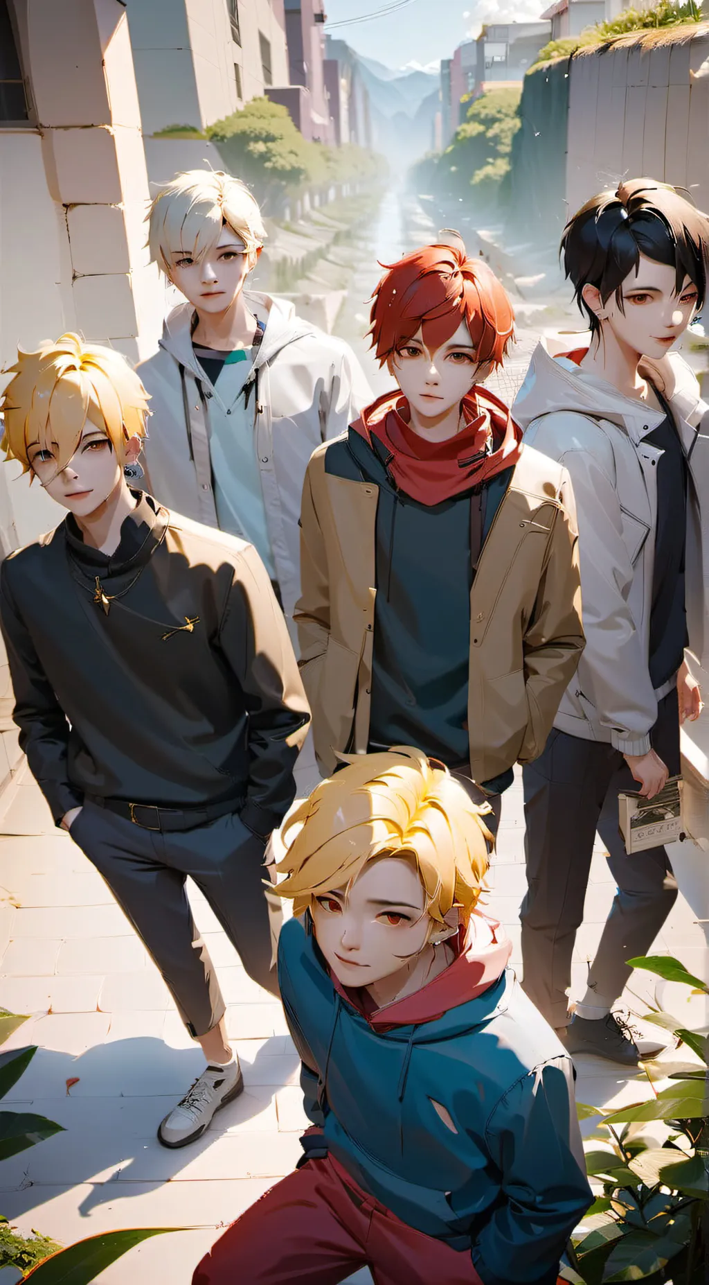 Talkie AI - Chat with The group boys