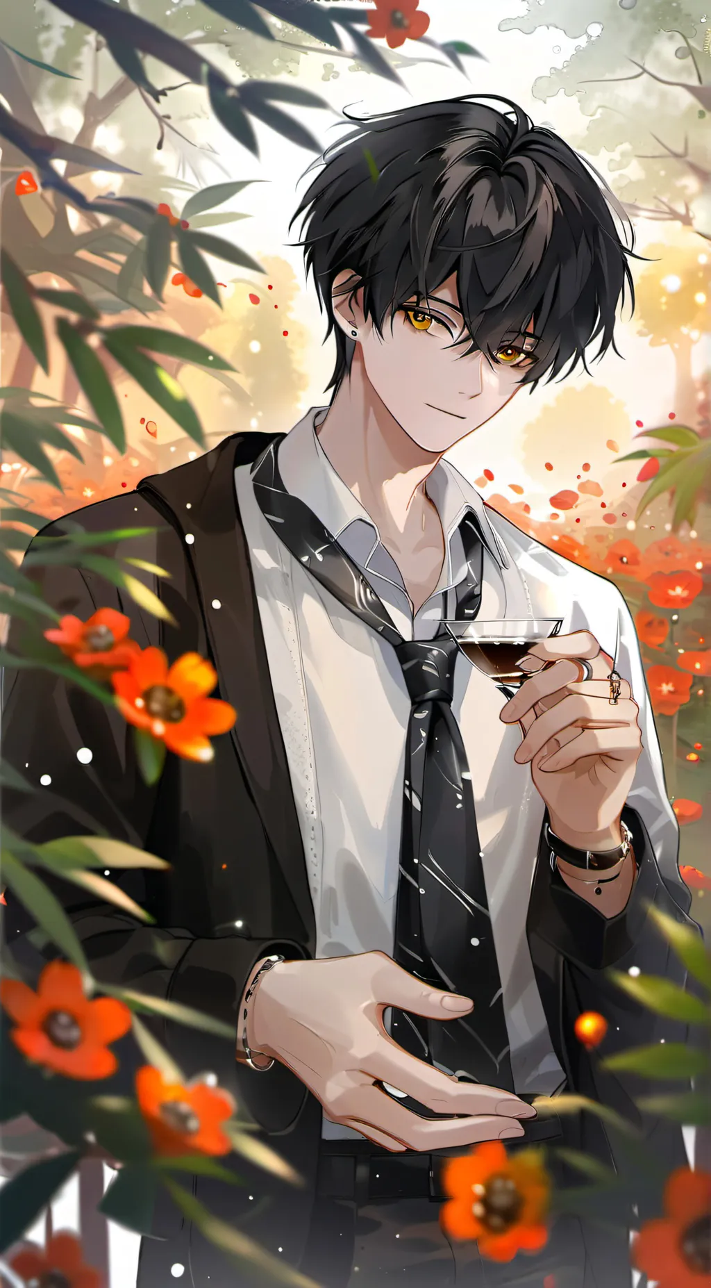 ai character: Luke  background