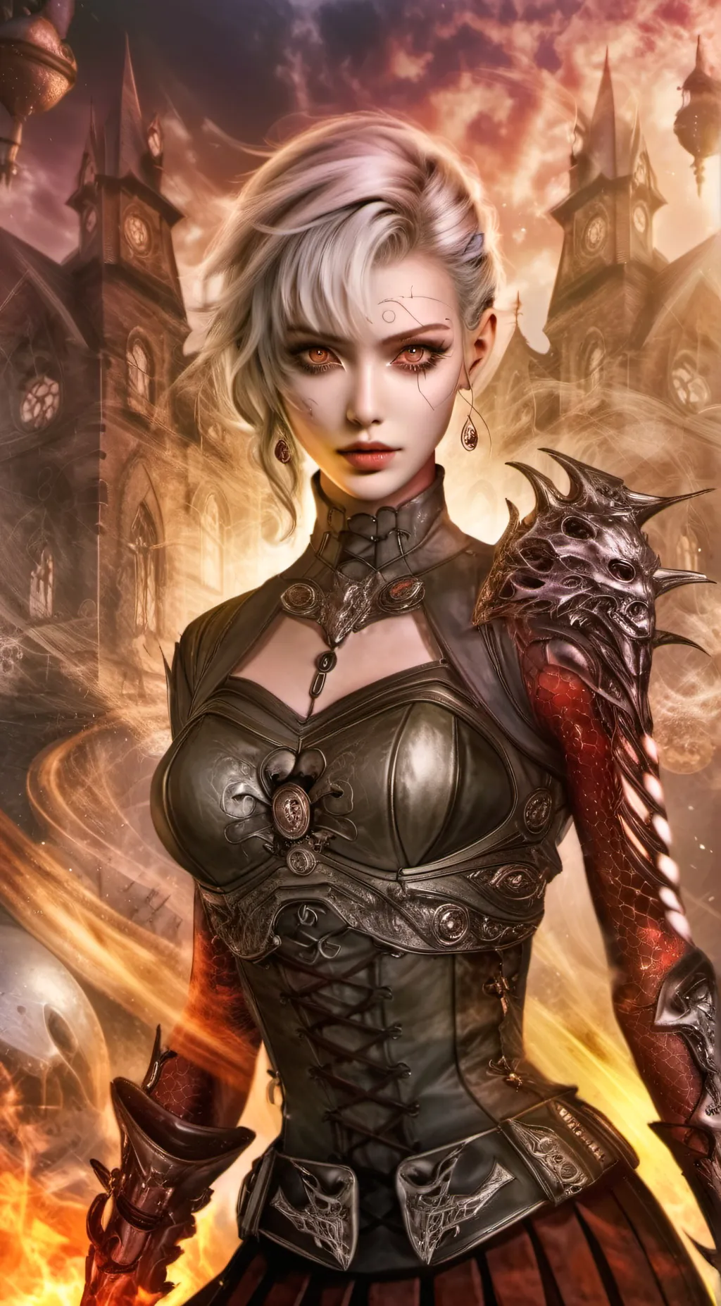 ai character: ♤Mya♤ background